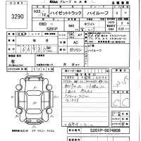 Daihatsu HIJET TRUCK лот № 3290 оценка 3.5  с аукциона в Японии 5