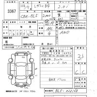 Subaru LEGACY B4 лот № 3367 оценка 3.5  с аукциона в Японии 5