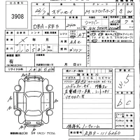 Honda ODYSSEY лот № 3908 оценка 3.5  с аукциона в Японии 5