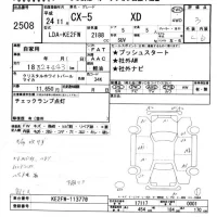 Mazda CX-5 лот № 2508 оценка 3  с аукциона в Японии 8