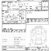 Nissan ATLAS лот № 711 оценка 3  с аукциона в Японии 7