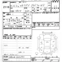 Mitsubishi EK WAGON лот № 2116 оценка 3.5  с аукциона в Японии 7