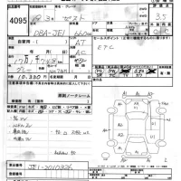 Honda ZEST лот № 4095 оценка 3.5  с аукциона в Японии 6