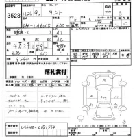 Daihatsu TANTO лот № 3528 оценка 3  с аукциона в Японии 7