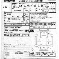 Subaru LEGACY OUTBACK лот № 3531 оценка 3.5  с аукциона в Японии 8
