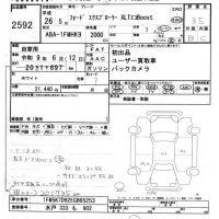 Ford EXPLORER лот № 2592 оценка 3.5  с аукциона в Японии 8