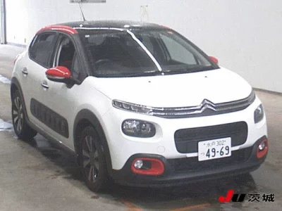 Citroen C3  с аукциона в Японии