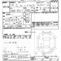 Nissan SYLPHY лот № 4774 оценка 3.5  с аукциона в Японии 4