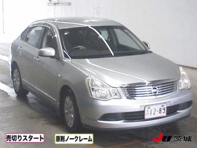 Nissan SYLPHY  с аукциона в Японии
