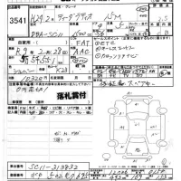 Nissan TIIDA LATIO лот № 3541 оценка 3.5  с аукциона в Японии 8
