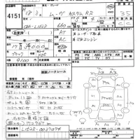 Daihatsu MOVE лот № 4151 оценка 3.5  с аукциона в Японии 6