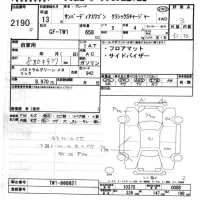 Subaru GOLF ALLTRACK лот № 2190 оценка 3  с аукциона в Японии 7