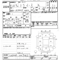 Daihatsu MIRA E S лот № 2224 оценка 3.5  с аукциона в Японии 7