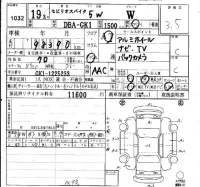 Honda SPIKE лот № 1032 оценка 3.5  с аукциона в Японии 4
