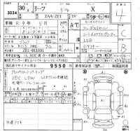 Nissan LEAF лот № 3034 оценка 4  с аукциона в Японии 6