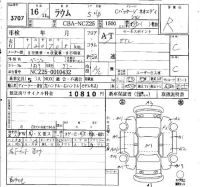 Toyota RAUM лот № 3707 оценка R  с аукциона в Японии 6