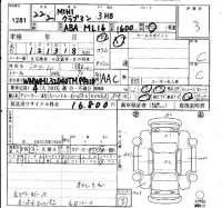 BMW MINI лот № 1281 оценка 3  с аукциона в Японии 4