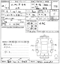 Subaru IMPREZA G4 лот № 778 оценка 4  с аукциона в Японии 8