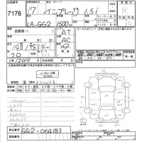 Subaru IMPREZA лот № 7176 оценка R  с аукциона в Японии 3