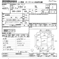 Daihatsu MIRA лот № 4057 оценка 3  с аукциона в Японии 6