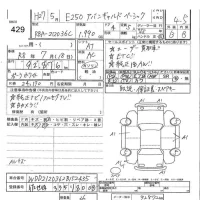 Mercedes-Benz E CLASS лот № 429 оценка 4.5  с аукциона в Японии 5