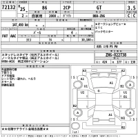 Toyota GT 86 лот № 72132 оценка 3.5  с аукциона в Японии 2