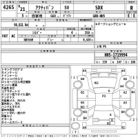 Honda ACTY VAN лот № 4265 оценка R  с аукциона в Японии 2