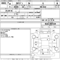 Mitsubishi EK WAGON лот № 4001 оценка R  с аукциона в Японии 2
