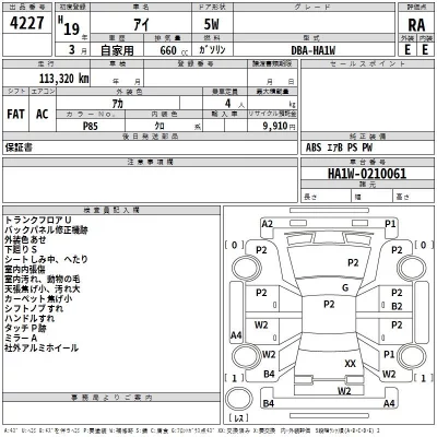 Mitsubishi I  с аукциона в Японии