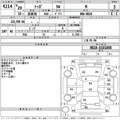 Mitsubishi TOPPO  с аукциона в Японии