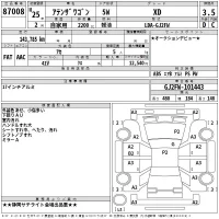 Mazda ATENZA WAGON лот № 87008 оценка 3.5  с аукциона в Японии 2