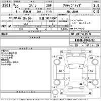 Daihatsu Copen лот № 3501 оценка 3.5  с аукциона в Японии 2