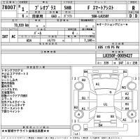 Subaru PLEO PLUS лот № 78007 оценка R  с аукциона в Японии 2