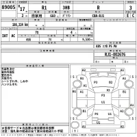 Subaru R1 лот № 89005 оценка 3  с аукциона в Японии 2