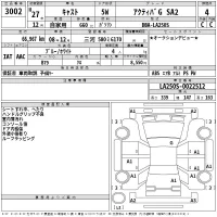 Daihatsu Cast лот № 3002 оценка 4  с аукциона в Японии 2