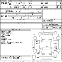 Subaru PLEO PLUS лот № 89043 оценка 3.5  с аукциона в Японии 2