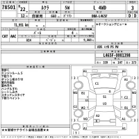 Subaru LUCRA лот № 78501 оценка 3  с аукциона в Японии 2