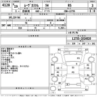 Daihatsu MOVE лот № 4128 оценка 3  с аукциона в Японии 2