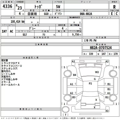 Mitsubishi TOPPO  с аукциона в Японии