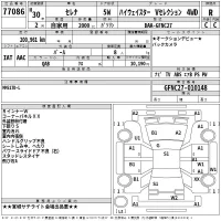 Nissan SERENA лот № 77086 оценка R  с аукциона в Японии 2