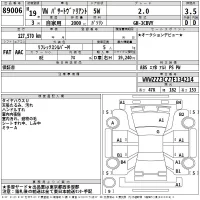 Volkswagen PASSAT VARIANT лот № 89006 оценка 3.5  с аукциона в Японии 2