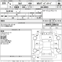 Toyota CAMRY лот № 155 оценка RA  с аукциона в Японии 2