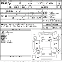 Lexus LS лот № 10006 оценка R  с аукциона в Японии 2