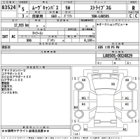 Daihatsu MOVE CANBUS лот № 83524 оценка R  с аукциона в Японии 2
