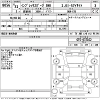 Subaru IMPREZA лот № 8056 оценка 3  с аукциона в Японии 2