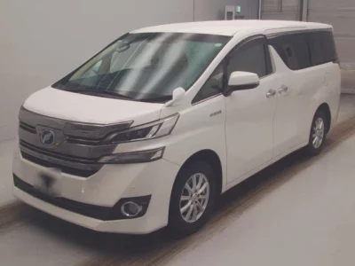Toyota VELLFIRE  с аукциона в Японии