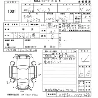 Toyota BELTA лот № 1001 оценка 4  с аукциона в Японии 5