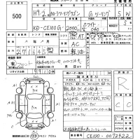 Toyota COROLLA TOURING WAGON лот № 500 оценка R  с аукциона в Японии 5