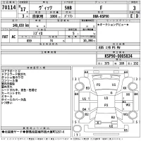 Toyota VITZ лот № 70114 оценка 3  с аукциона в Японии 2