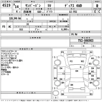 Subaru SAMBAR лот № 4519 оценка R  с аукциона в Японии 2